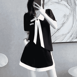 Gyzlar üçin niýetlenen komplekt kofta+şortik