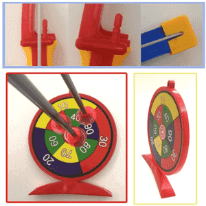 Çagalar üçin niýetlenen ýaý we ok oýnawaçlary 