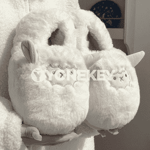 Gyşda ýakymly ýumşajyk öý aýakgaplary.