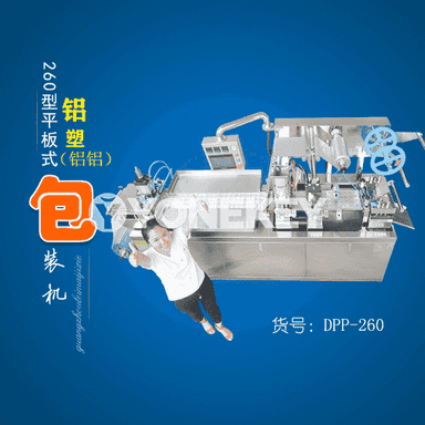 DPP260 doly awtomatiki alýumin-plastmas blister tekiz gaplaýyş enjamy