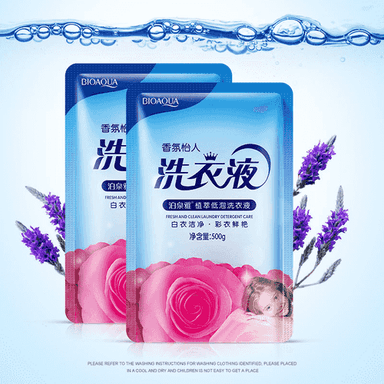 BIOAQUA tegmilleri aýyryjy we arassalaýjy kir ýuwujy serişde.