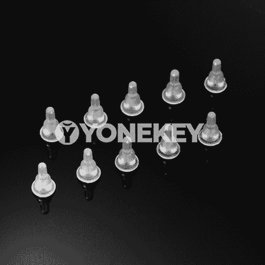 Gyzlar üçin 10 jübüt gulakhalkalara dakylýan silikon.