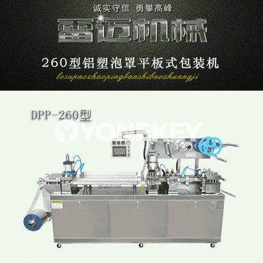 DPP260 doly awtomatiki alýumin-plastmas blister tekiz gaplaýyş enjamy