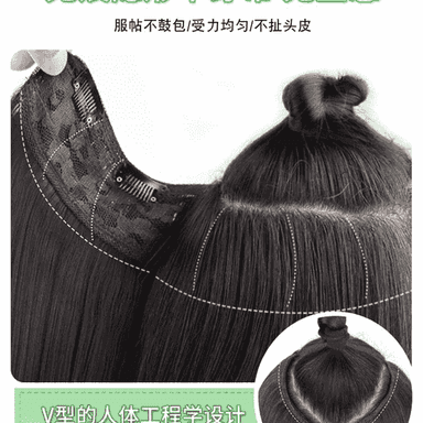 Zenanlar üçin niýetlenen ýasama saçlar 