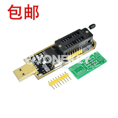 CH341A 24 25 seriýaly EEPROM fleş BIOS USB programmist modul synag klipi