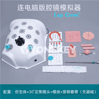 Lap oýun laparos kopiki hirurgiýa simulýasiýa okuw enjamlary torakoskopiýa okuw gutusy simulýatory 30 dereje