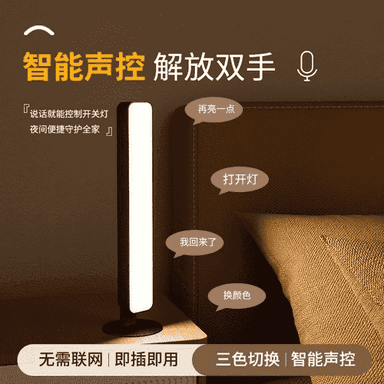 Akylly intelektual agşam LED çyrasy.