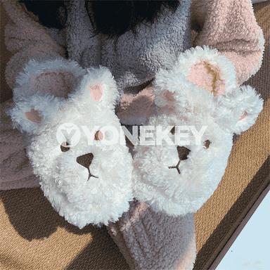 Gyzlar üçin ýumşajyk tüýlüje öý aýakgaplary.