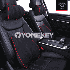 Awtoulag oturgyjy üçin niýetlenen ýumşak ýassyklar.