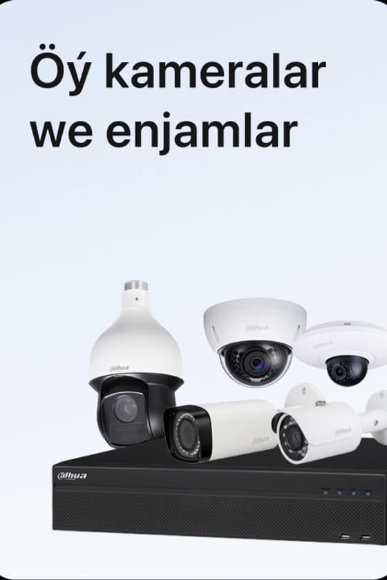 Öý kameralar we enjamlar