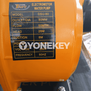 YAOU-MOOYAH-HOWMAY elektrikli suw pompa nasosy